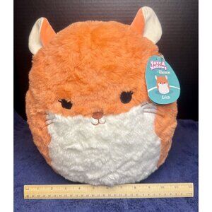 Fuzz-A-Mallows Erica Hamster Plush Orange & White Squishmallows